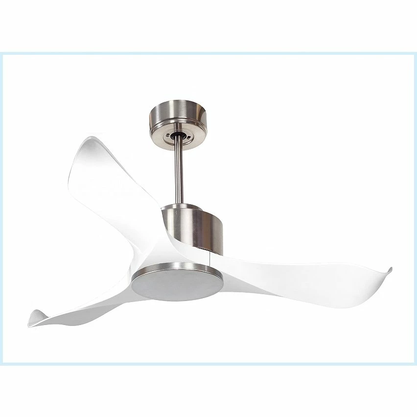 Le moins cher ⌛ Klassfan Ventilateur de plafond Réversible Thermostat Wifi Moteur à courant continu Toits en pente Télécommande Scénarios Adaptateur 2/3 Lames ✔️ – Image 2