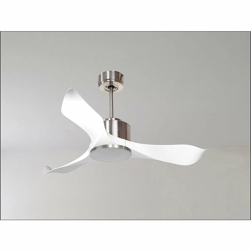 Le moins cher ⌛ Klassfan Ventilateur de plafond Réversible Thermostat Wifi Moteur à courant continu Toits en pente Télécommande Scénarios Adaptateur 2/3 Lames ✔️ – Image 3