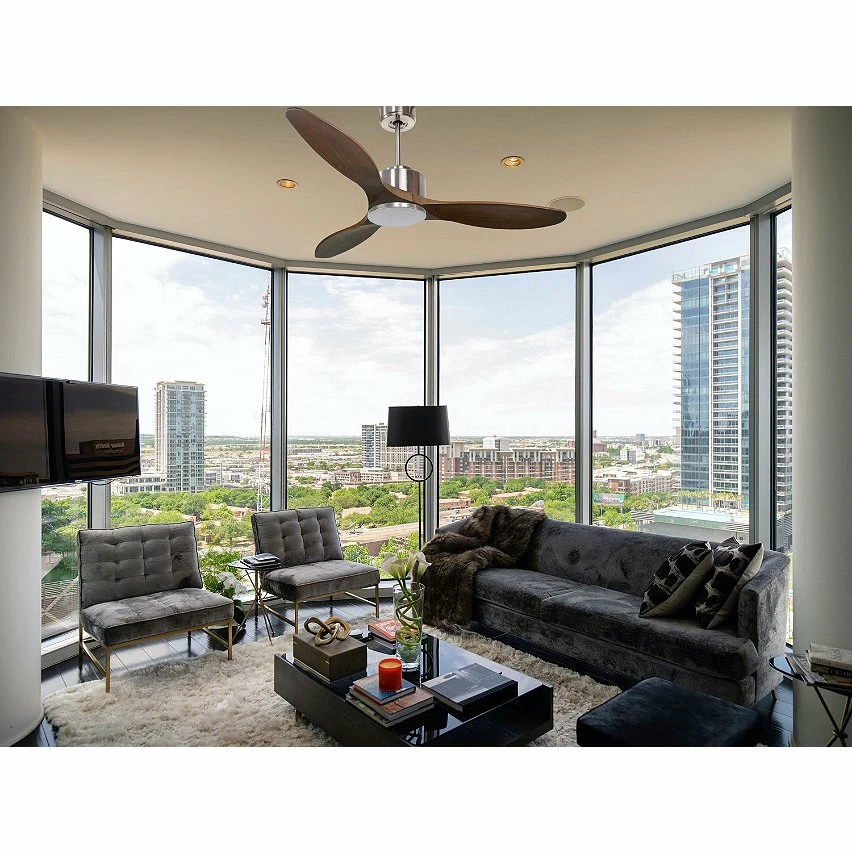 Nouveau đ Klassfan Ventilateur de plafond RĂ©versible Thermostat Wifi Moteur Ă courant continu Toits en pente TĂ©lĂ©commande ScĂ©narios Hypersilence MĂ©moire đ„ â Image 7