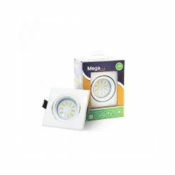 Vente flash 😉 Magneticland Spot encastrable LED amovible blanc 2W (eq. 20W) 🛒