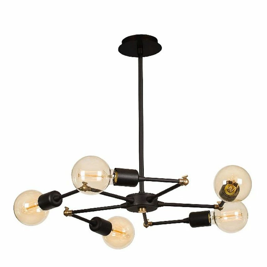 Meilleure affaire đ Homemania Lustre Labirint - Noir - 50 x 50 x 43 cm đ