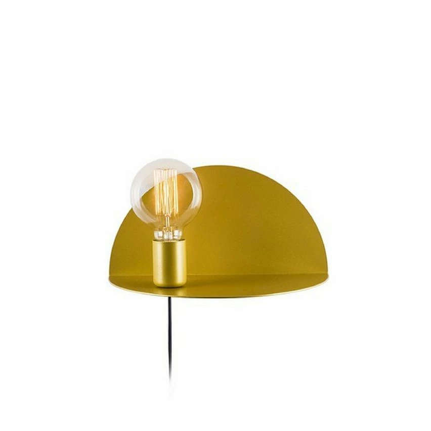 Meilleure affaire đ„ HOMEMANIA Lampe Murale Shelfie - Or - 30 x 15 x 15 cm â