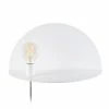 Remise 🎁 HOMEMANIA Lampe Murale Shelfie - Blanc - 50 x 25 x 25 cm ✨