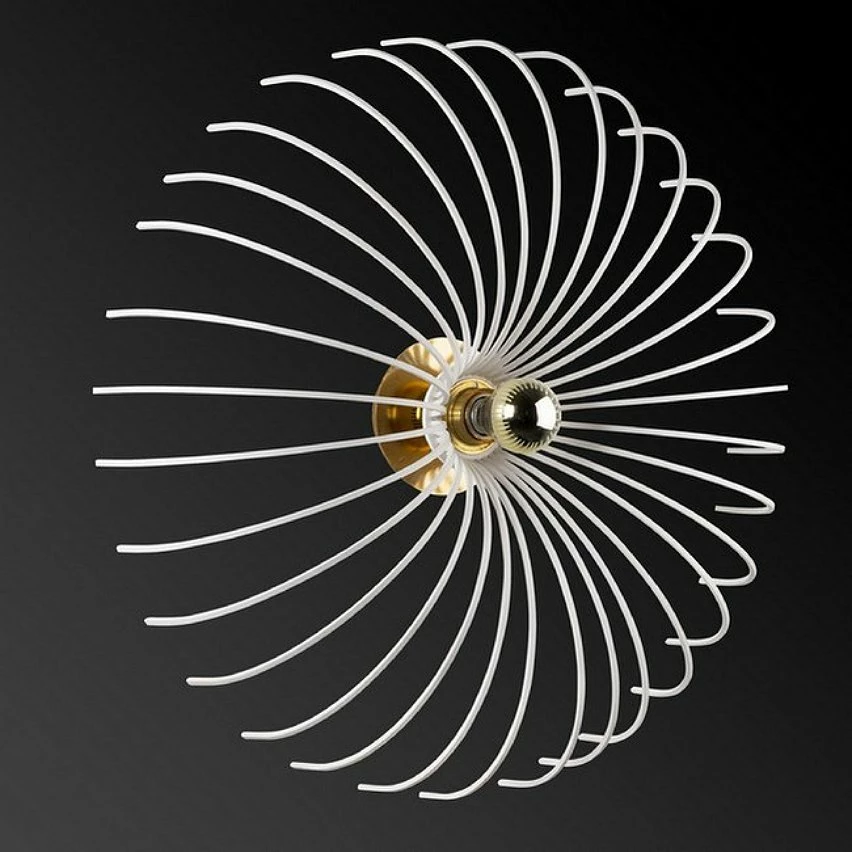 Remise â HOMEMANIA Lampe Murale Lion - Blanc - 56 x 56 x 16 cm đ„ â Image 3