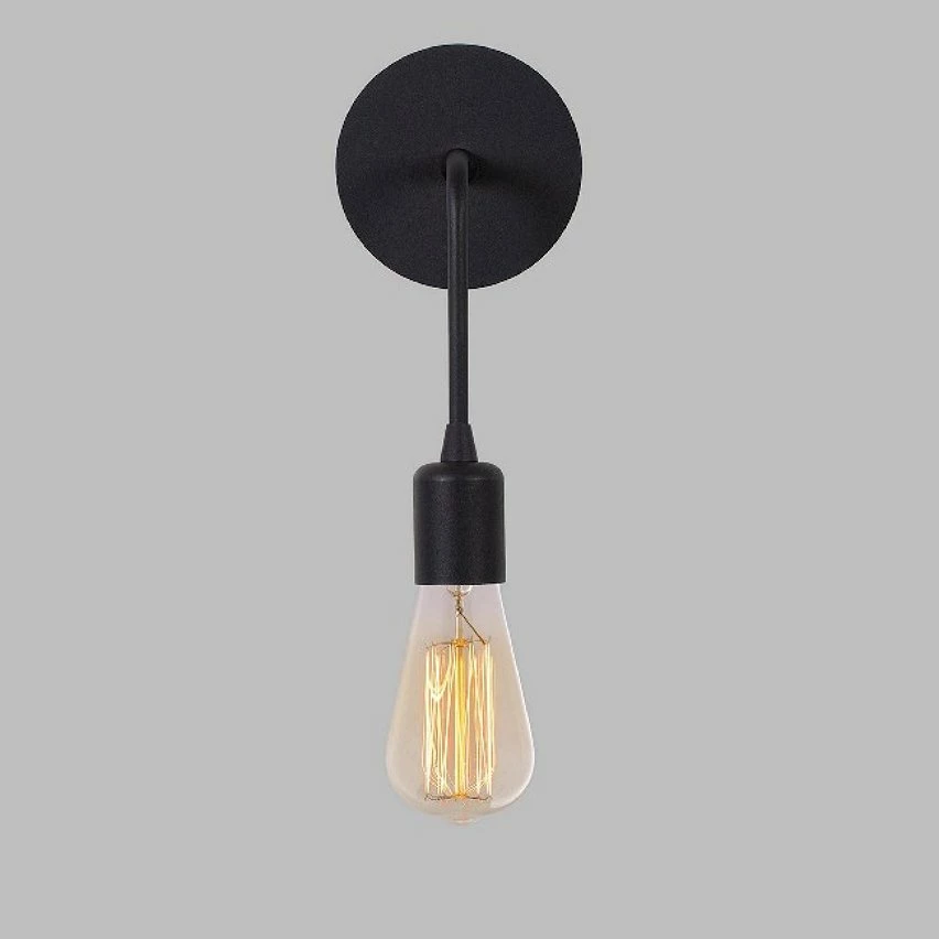 Meilleur prix 🎉 HOMEMANIA Lampe Murale Simple Drop - Noir - 12 x 12 x 27 cm 🧨 – Image 2