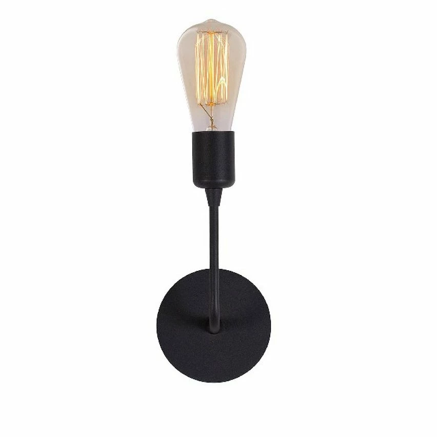 Meilleur prix 🎉 HOMEMANIA Lampe Murale Simple Drop - Noir - 12 x 12 x 27 cm 🧨 – Image 3