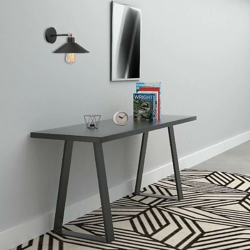 Promo â HOMEMANIA Lampe Murale Hat2 - Noir - 24 x 25 x 20 cm đ â Image 4