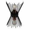De gros 🎁 HOMEMANIA Lampe Murale Brush - Noir, Cuivre - 22 x 32 x 15 cm 😉