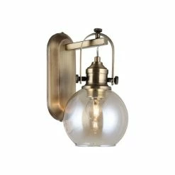 Meilleur prix ⭐ HOMEMANIA Lampe Murale Ponte - Cuivre - 13 x 17 x 25 cm 🔔