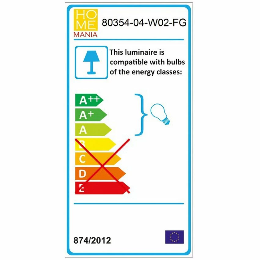 Promo 😉 HOMEMANIA Lampe Murale Arredo - Or, Transparent - 37 x 22 x 58 cm ❤️ – Image 4