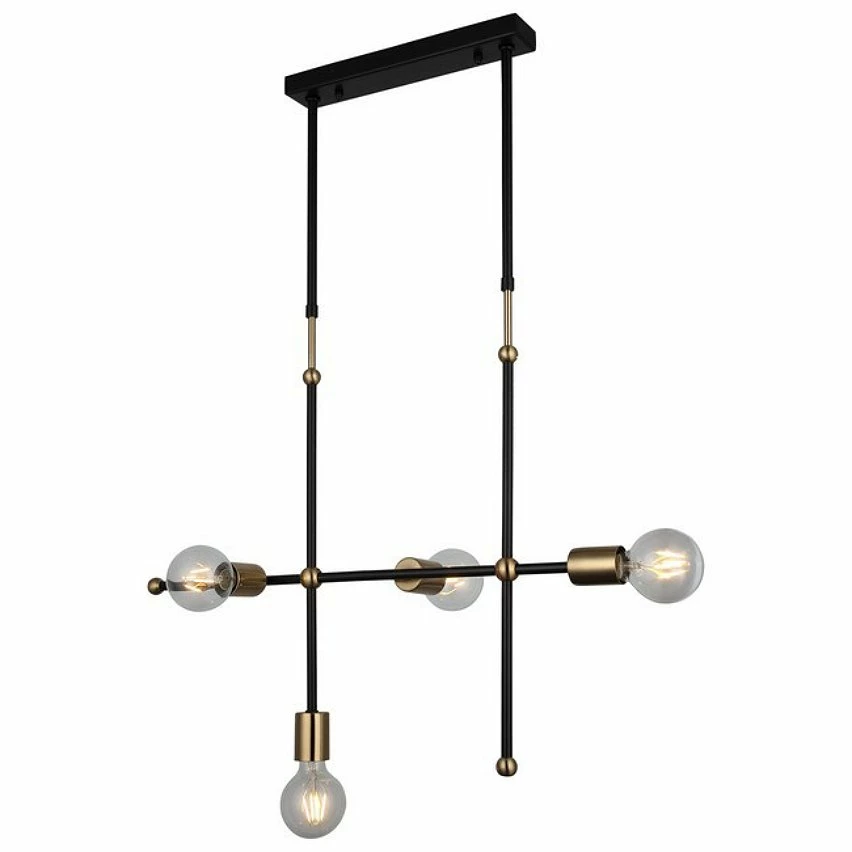 Top 10 đ HOMEMANIA Lampe Ă Suspension Rena - Or, noir - 16 x 68 x 112 cm đ