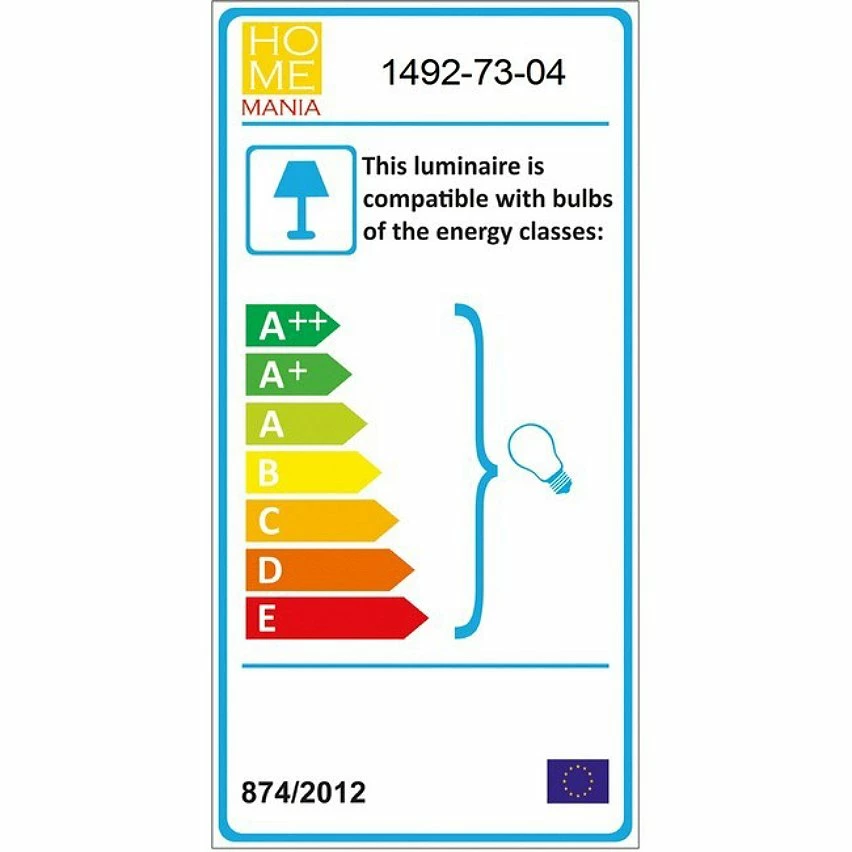 Vente flash 👍 HOMEMANIA Lampe de Plafond Rena - Or, noir - 49 x 70 x 20 cm ❤️ – Image 4