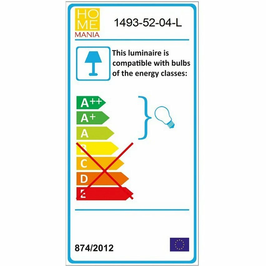 Meilleur prix đ HOMEMANIA Lampe Ă Suspension Poza - Or, Transparent - 25 x 50 x 72 cm đ â Image 4