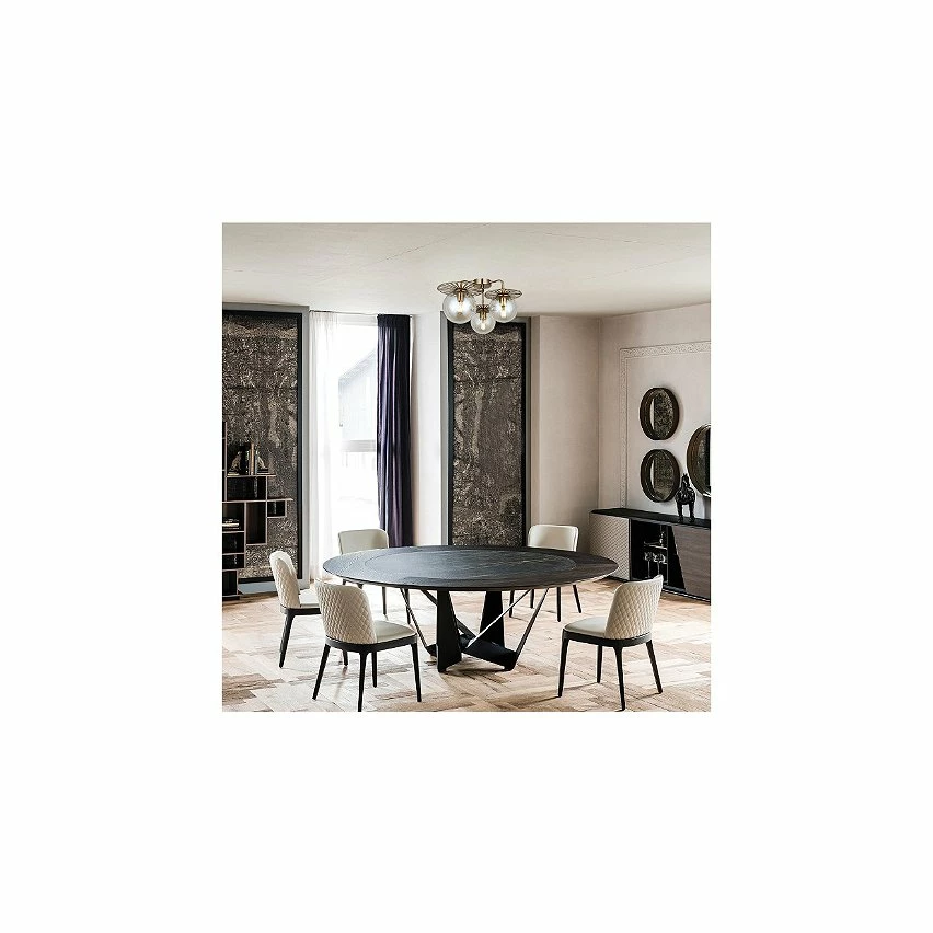 Grosses soldes 😍 HOMEMANIA Lampe de Plafond Suno - Or - 43 x 43 x 28 cm 🛒 – Image 2