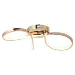 Tout neuf 🔥 HOMEMANIA Lampe de Plafond Ornes - Or - 60 x 28 x 8 cm 🛒