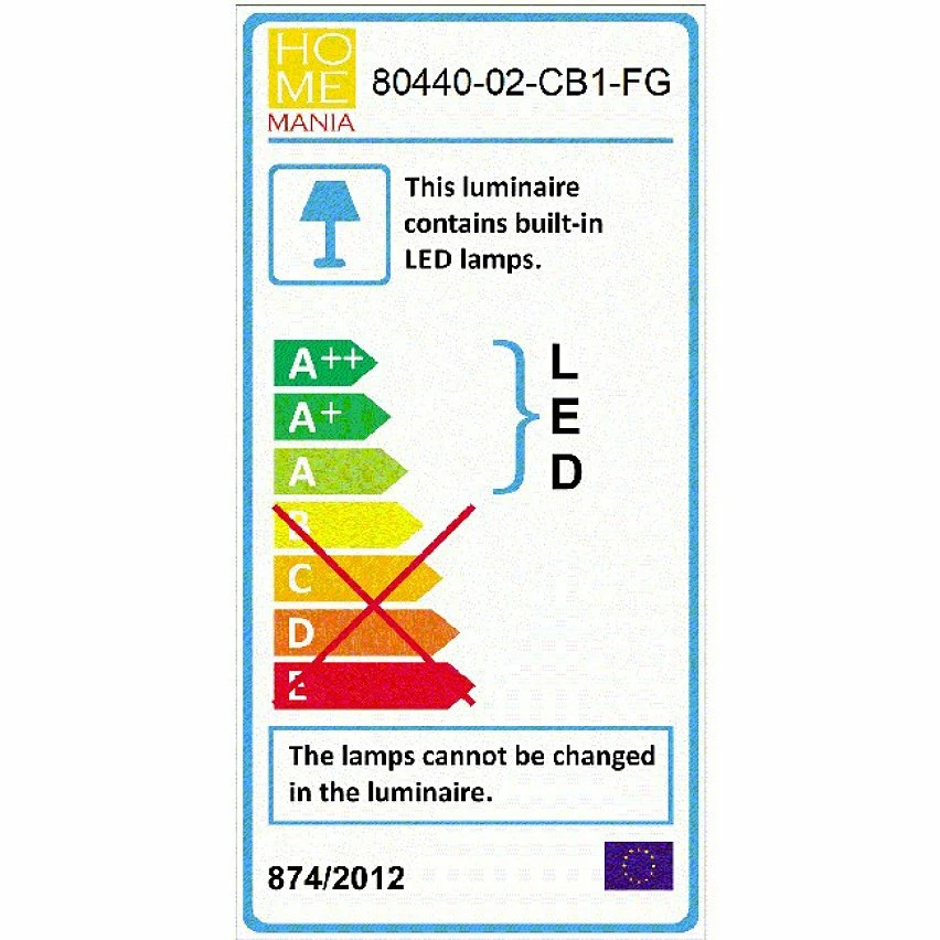 Tout neuf đ„ HOMEMANIA Lampe de Plafond Ornes - Or - 60 x 28 x 8 cm đ â Image 4