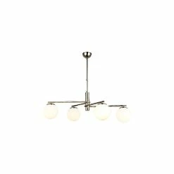 Bon marché ⭐ HOMEMANIA Lampe de suspension Bumerang - Or - 42 x 84 x 75 cm 🔔