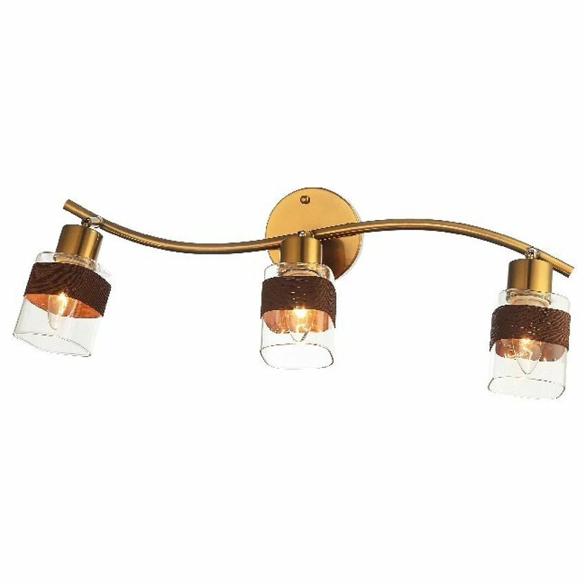 Remise đ§š HOMEMANIA Lampe murale Solo - Or - 62 x 12 x 23,5 cm â