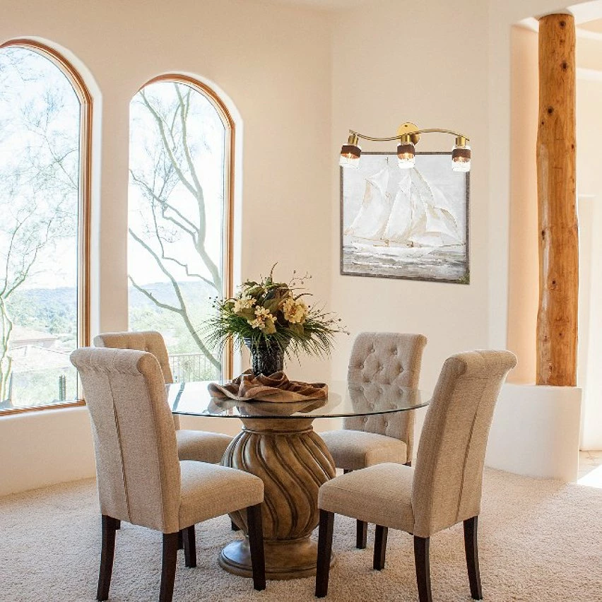 Remise đ§š HOMEMANIA Lampe murale Solo - Or - 62 x 12 x 23,5 cm â â Image 2