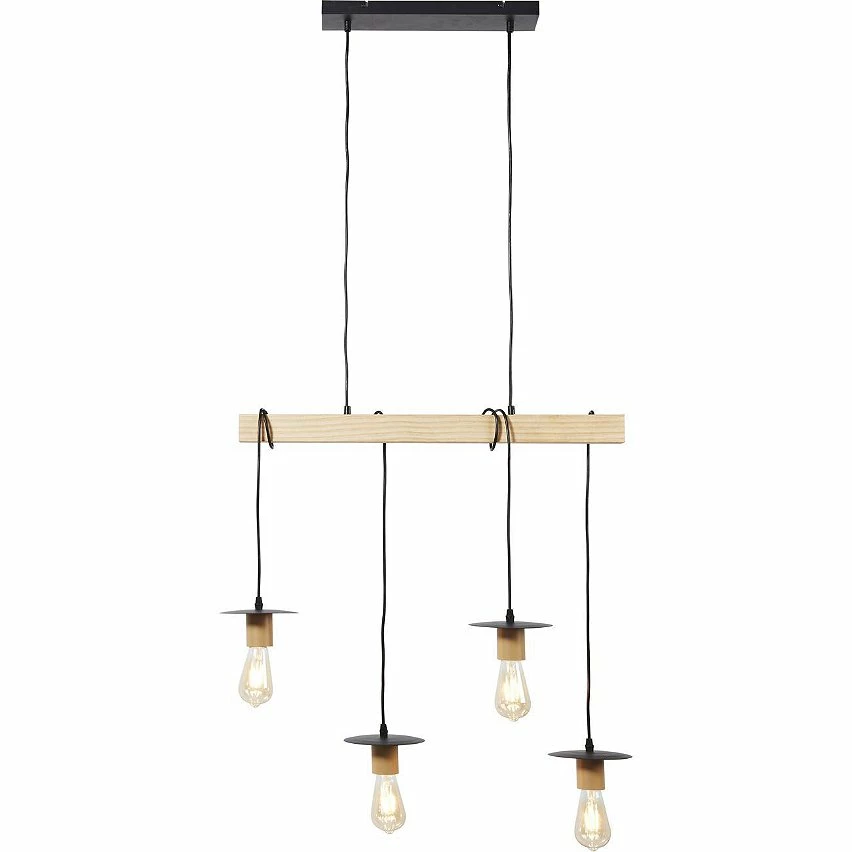 Promo đ ATHM Design Suspension DETRA Marron - Bois et Metal đ â Image 3
