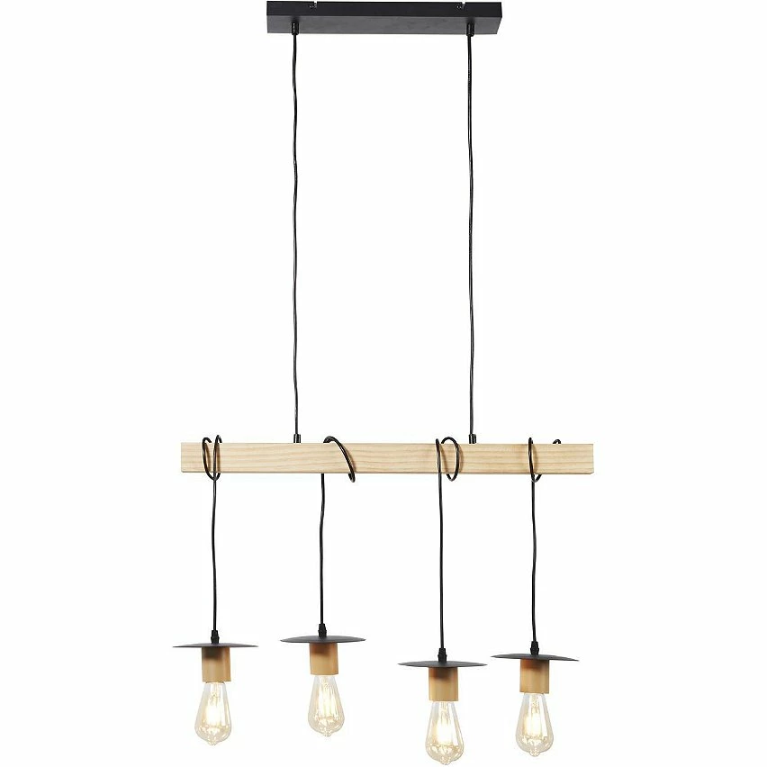 Promo đ ATHM Design Suspension DETRA Marron - Bois et Metal đ â Image 5