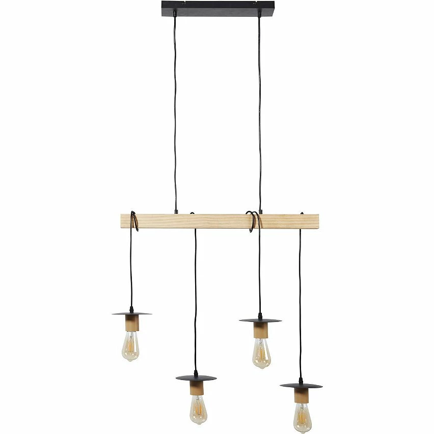 Promo đ ATHM Design Suspension DETRA Marron - Bois et Metal đ â Image 6