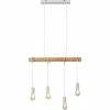 Coupon 🛒 ATHM Design Suspension DETRA Blanc - Bois et Metal ✔️