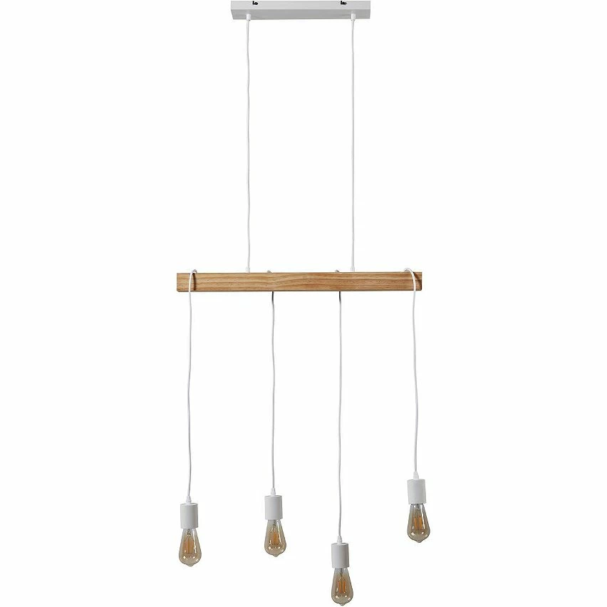 Coupon 🛒 ATHM Design Suspension DETRA Blanc - Bois et Metal ✔️ – Image 6