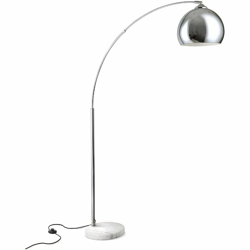Coupon đ„ ATHM Design Lampadaire BALLA Argent - abat jour PVC pieds Metal đ